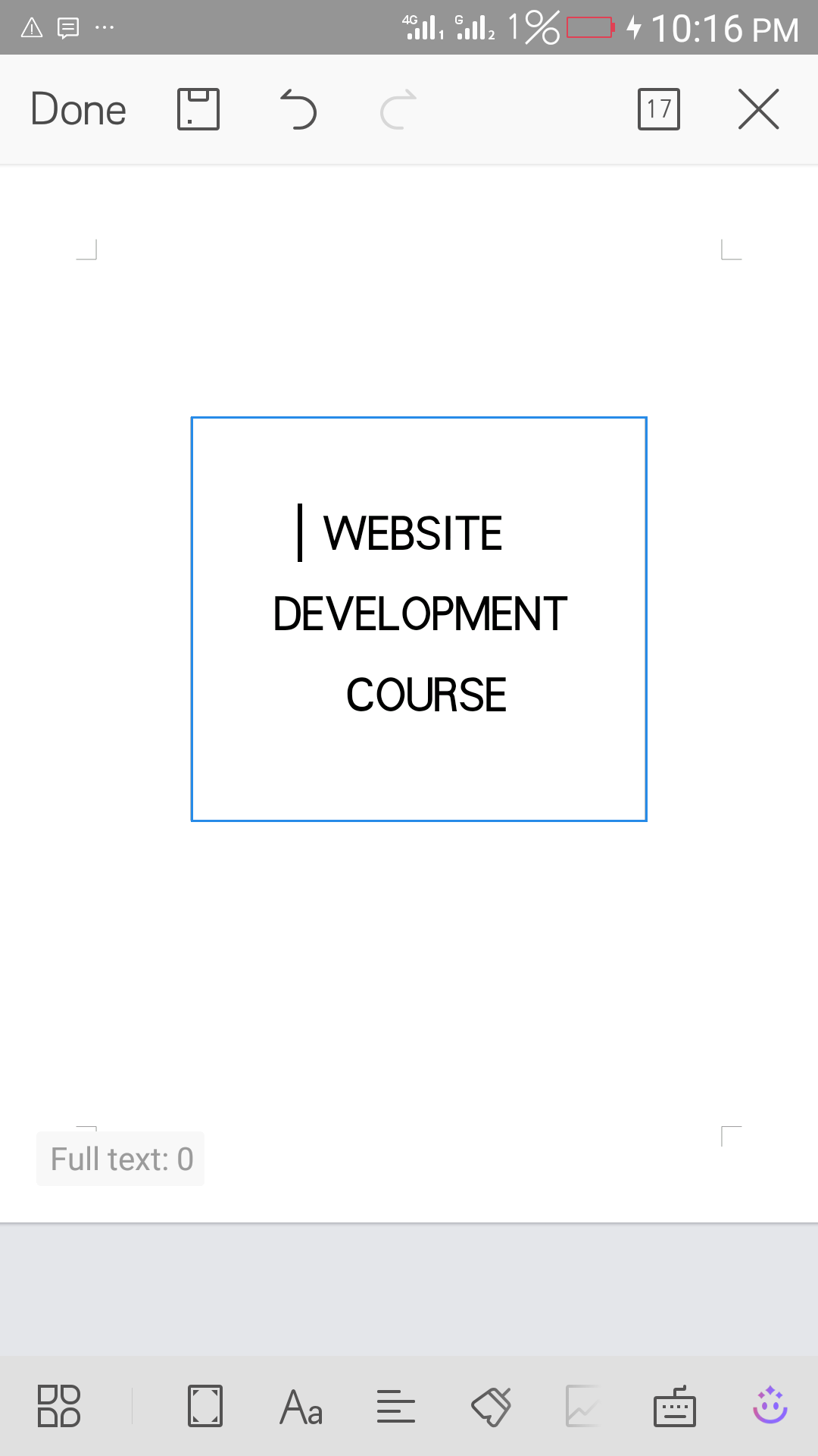 WEBSITE DEVELOPMENT COURSE