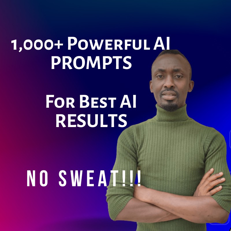 1000+ AI Prompts Ready Made For All AI!