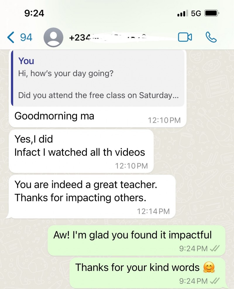 Customer review 5