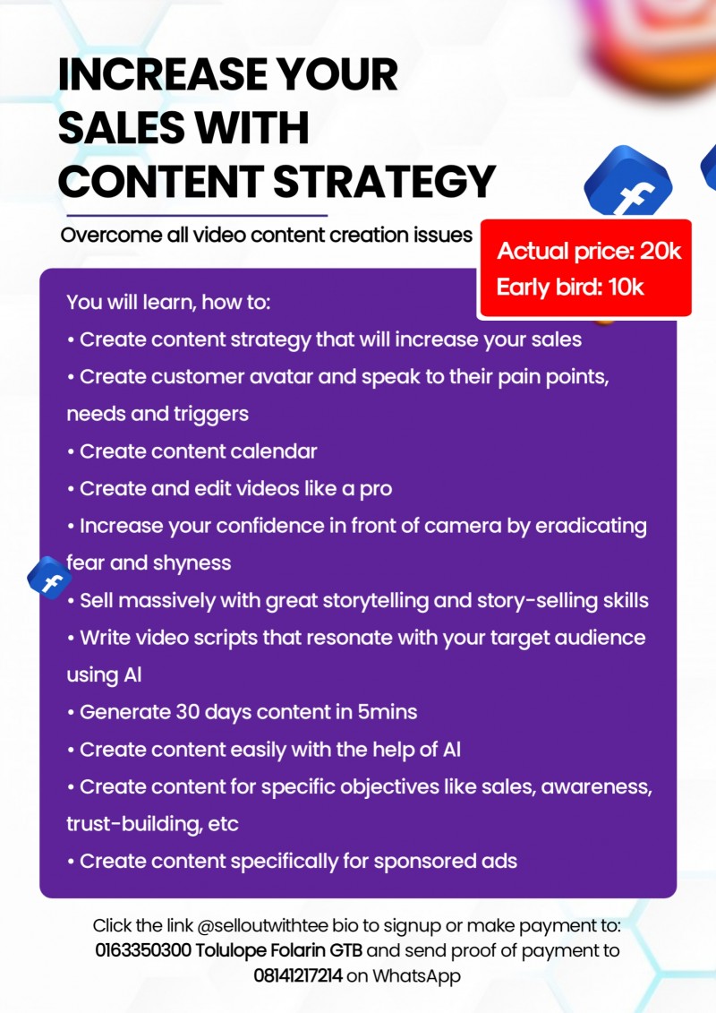 Increase Your Sales with Content Strategy 2: Overcome all Video Content Creation Issues