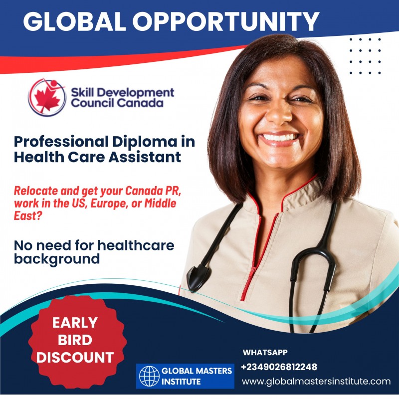 HEALTHCARE AND SOCIAL CARE CERTIFICATION PROGRAMME ACCREDITED BY THE SKILL DEVELOPMENT COUNCIL CANADA