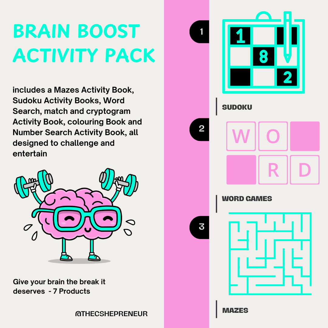 BRAIN BOOST ACTIVITY PACK