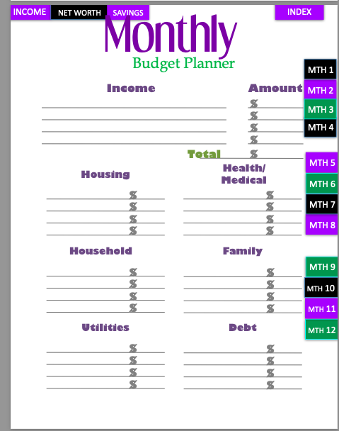 MY DIGITAL FINANCIAL PLANNER