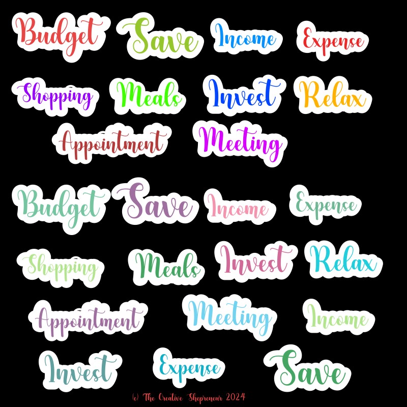 THE FINANCE STICKER PACK