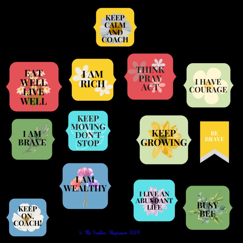 THE MOTIVATIONAL AND INSPIRATIONAL STICKER PACK