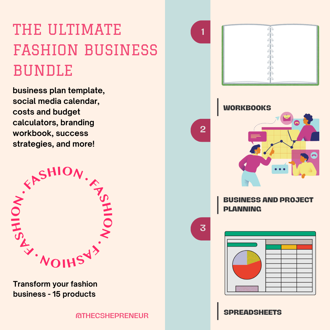 THE ULTIMATE FASHION BUSINESS BUNDLE
