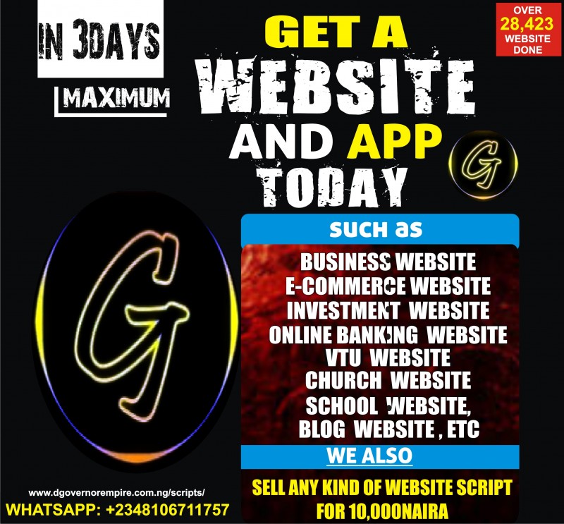 Buy your script for dynamic website