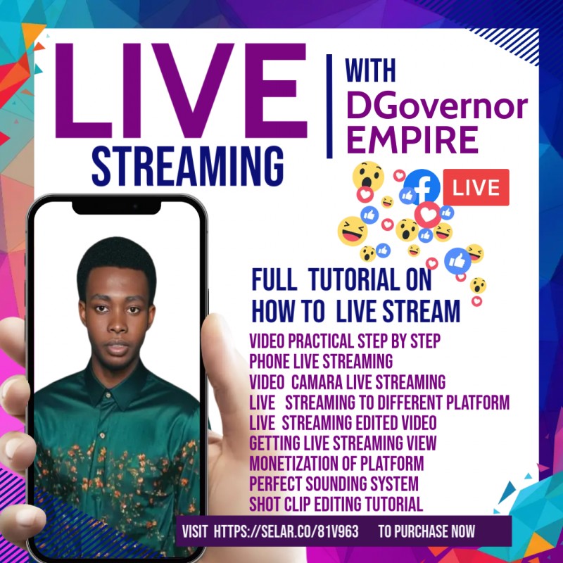 easy way to live stream with perfect audio sound