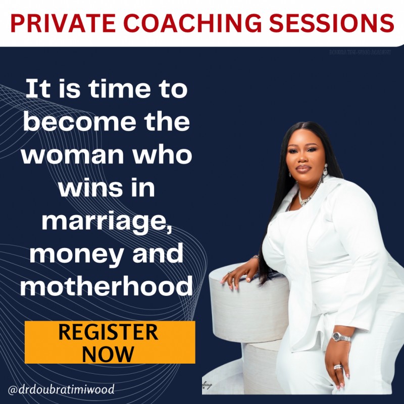 PRIVATE COACHING WITH DR DOUBRA TIMI-WOOD
