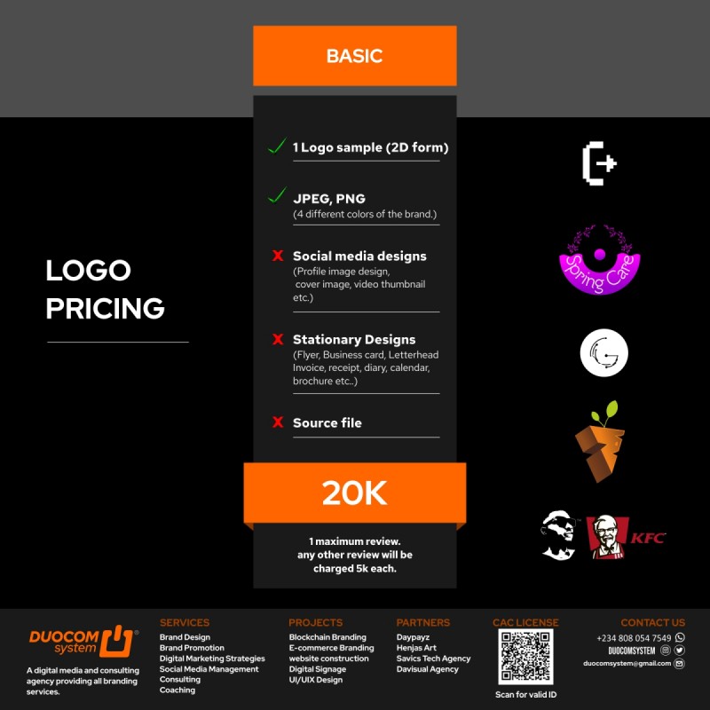 Buy BASIC LOGO by DUOCOM SYSTEM on Selar