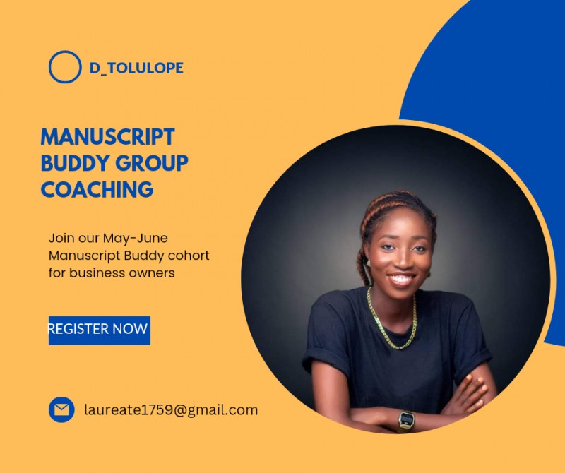 Manuscript Buddy Group Online Coaching