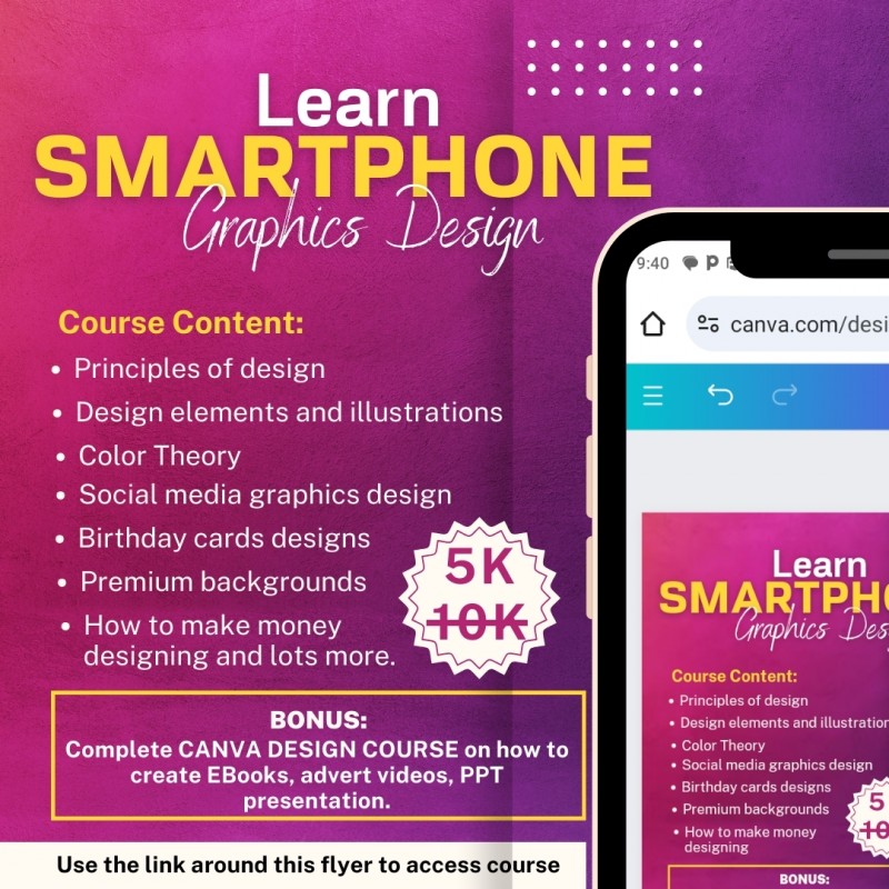 Smartphone Graphics Design Course Buy Smartphone Graphics design Course. by David Etim on Selar
