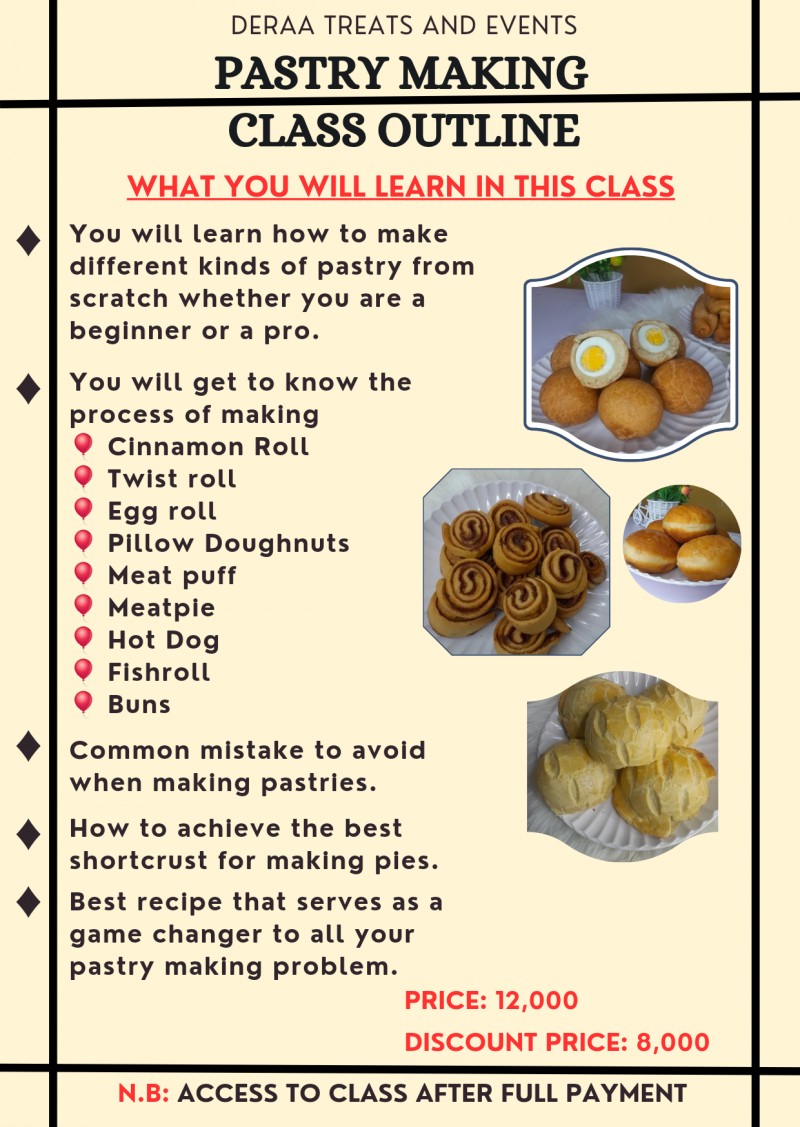 9 IN 1 PASTRY CLASS
