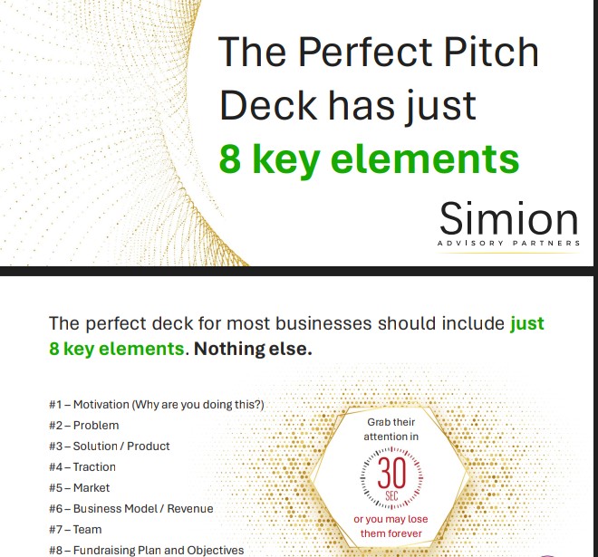 The Perfect Pitch Deck: Just 8 Key Elements.