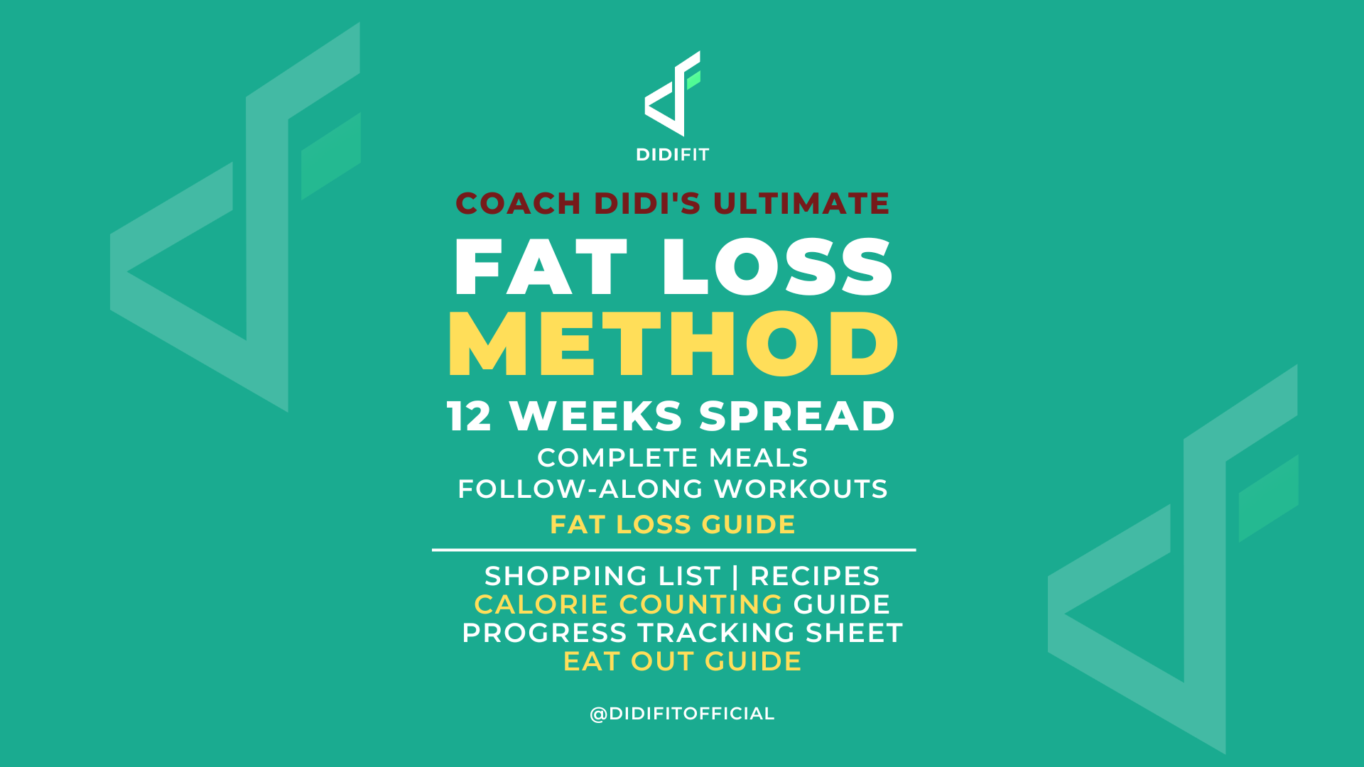 Coach Didi's Ultimate Fat Loss Method (FAT LOSS PROGRAM)