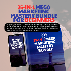 25-in-1 Mega Marketing Mastery Bundle for Beginners