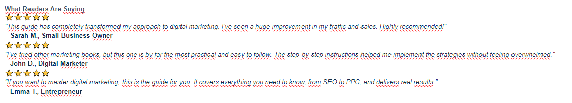 Customer review 5