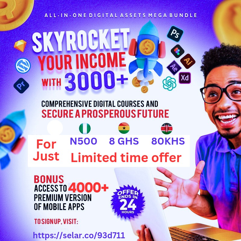 3000+ All-In-One Digital Assets Mega Bundle!