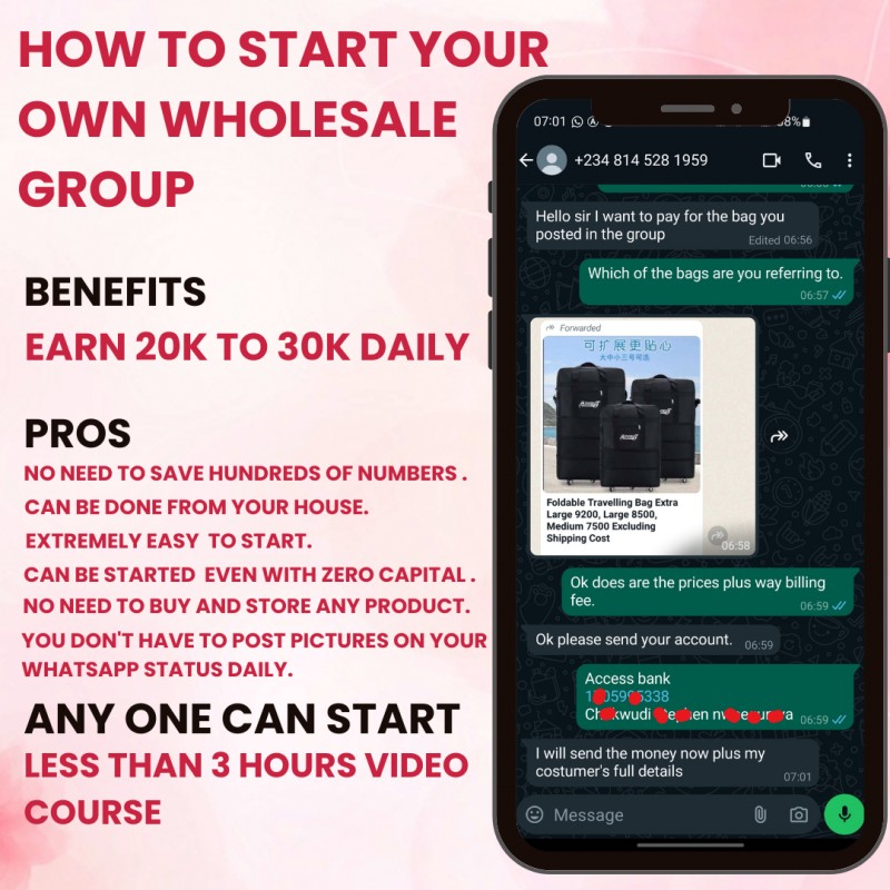 Digital Middle man wholesaler 101