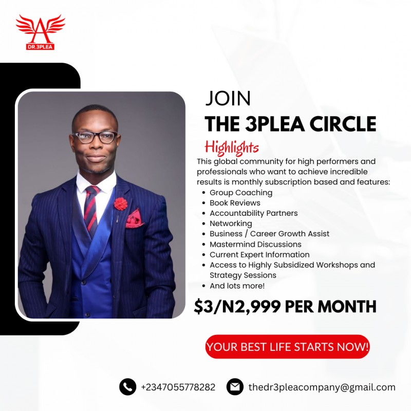 The 3pleA Circle Community Monthly Subscription