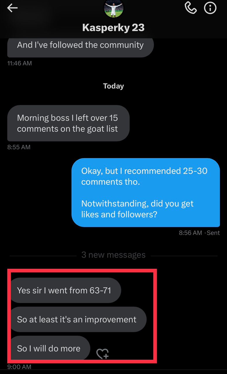 Customer review 1