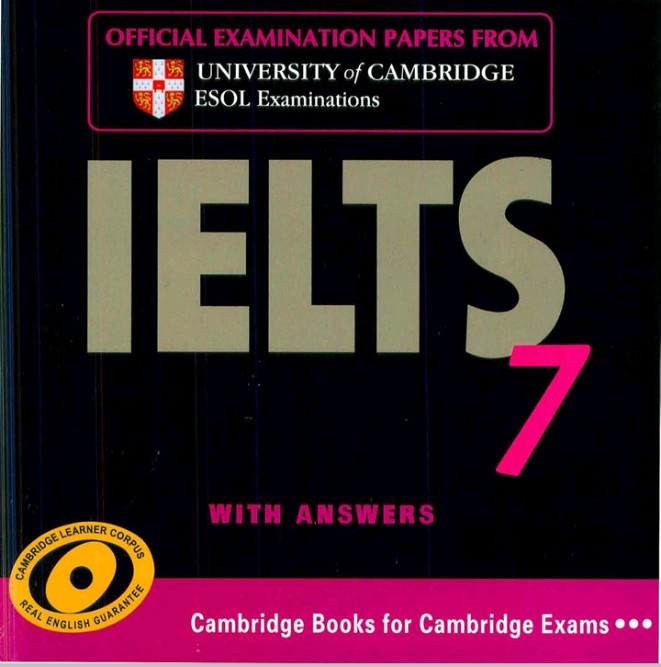 CAMBRIDGE PRACTICE TEST FOR IELTS 7