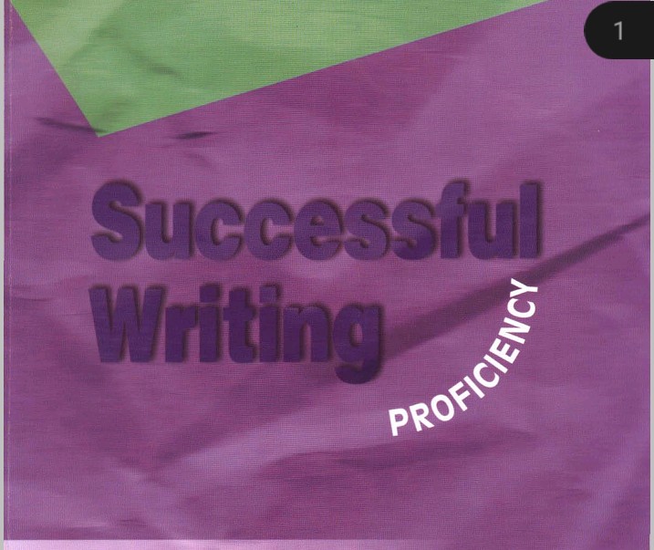 SUCCESSFUL WRITING PROFICIENCY