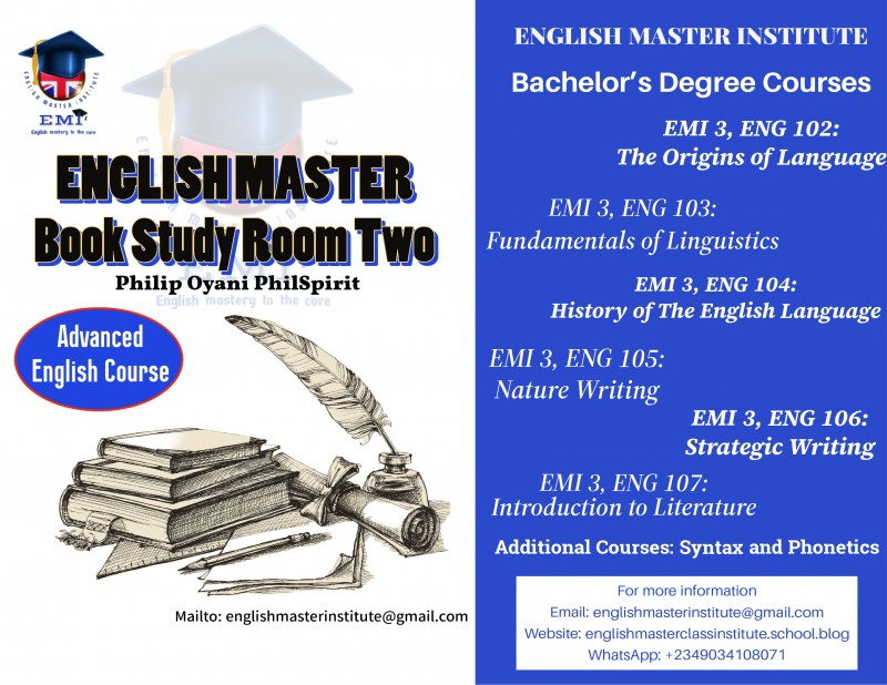 EMI Bachelor of Arts in English language
