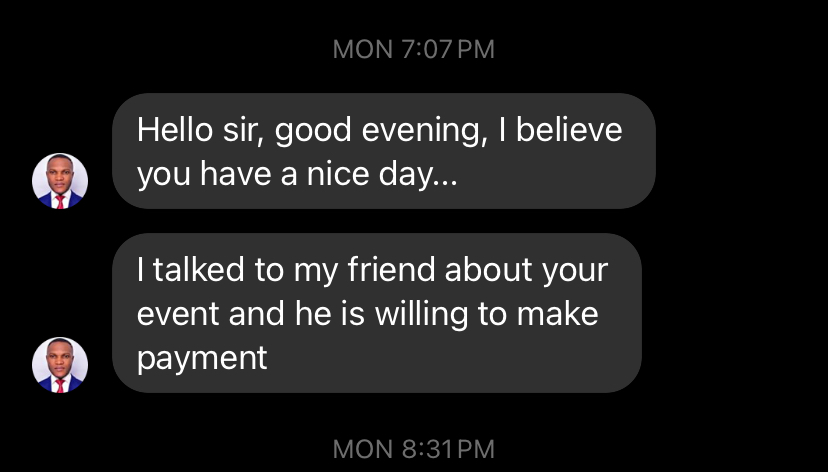 Customer review 1