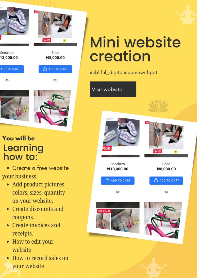 MINI WEBSITE FOR YOUR BUSINESS