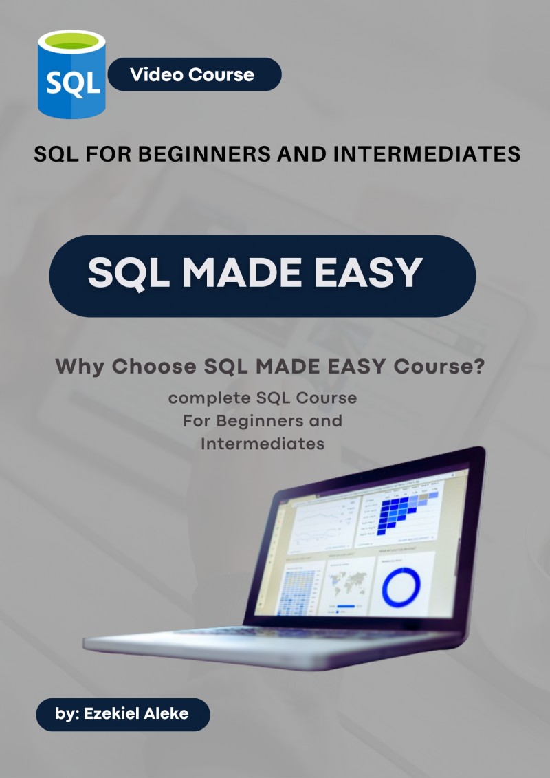 Buy SQL MADE EASY by Ezekiel Aleke on Selar