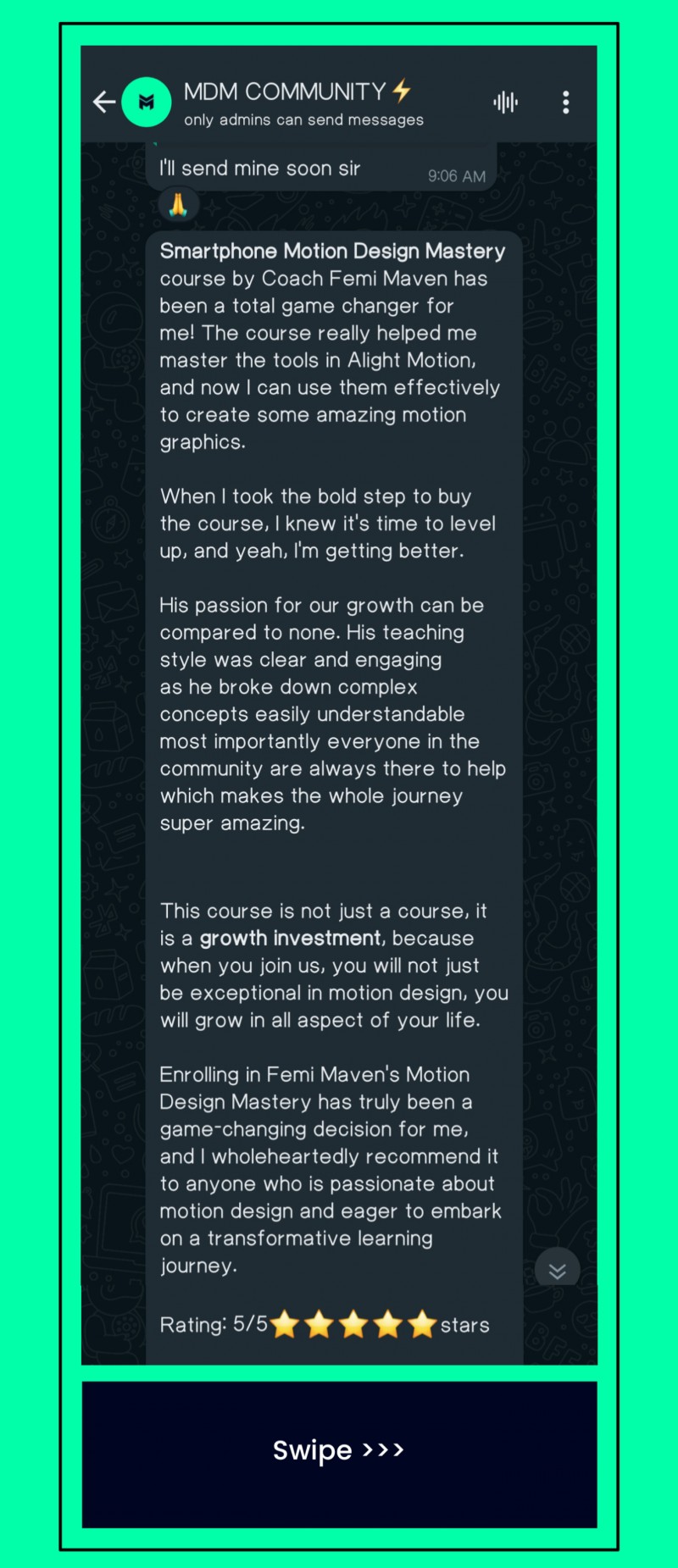 Customer review 10