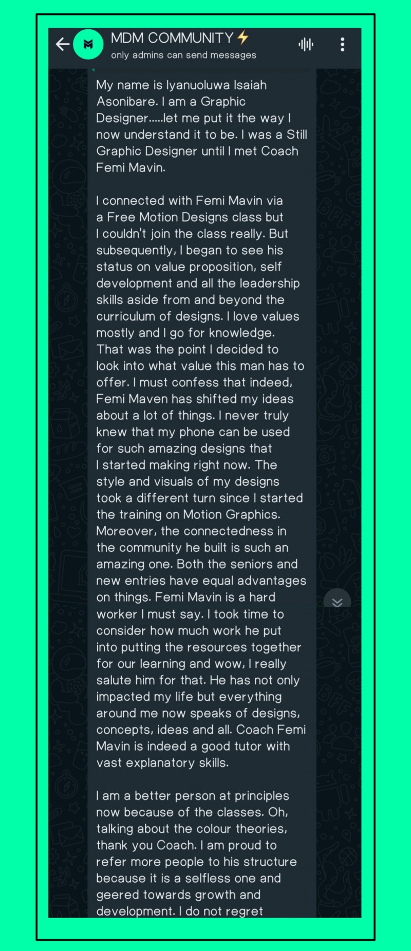Customer review 12