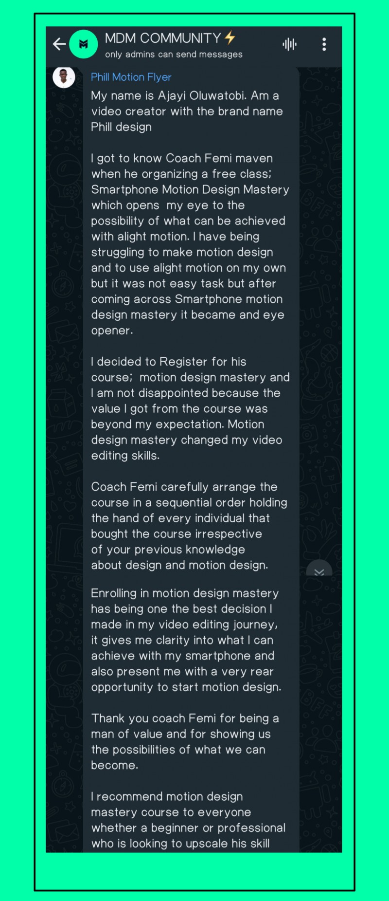 Customer review 13