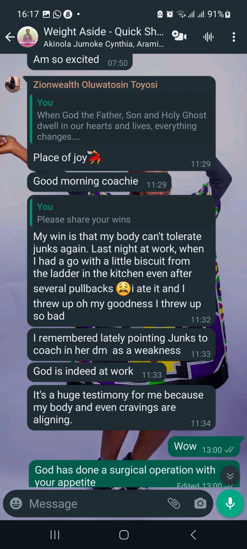 Customer review 1