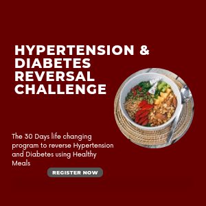 30 DAYS HYPERTENSION & DIABETES REVERSAL CHALLENGE