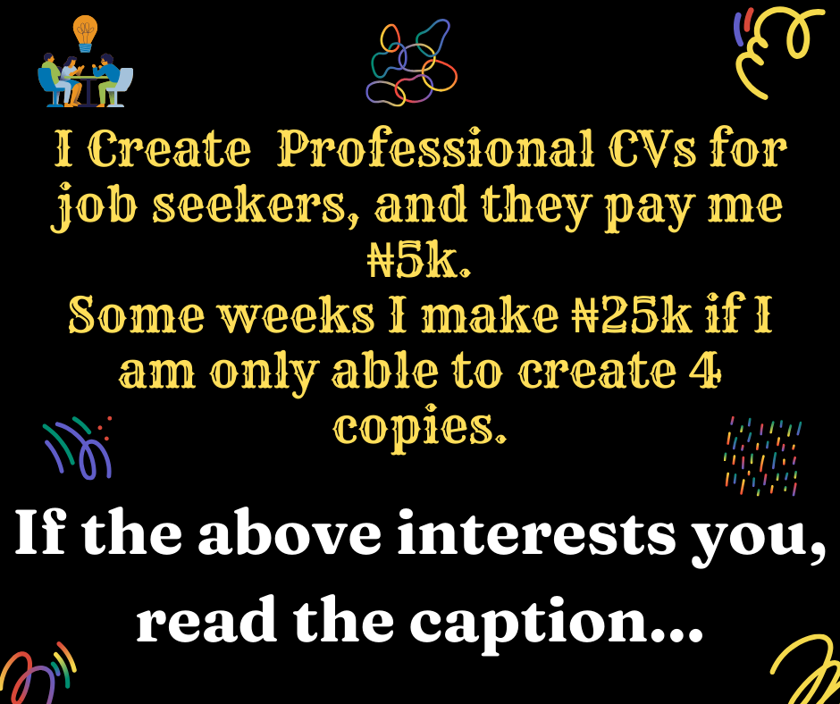 CV Creation Business Master Class( How I earn atleast 10k every day creating CVs)