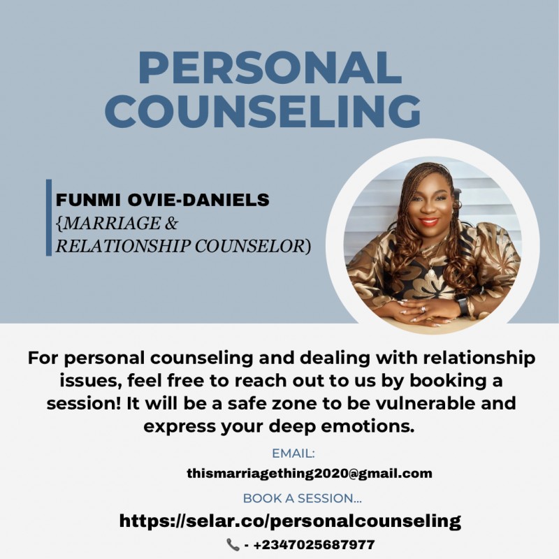 Personal Counseling/Therapy