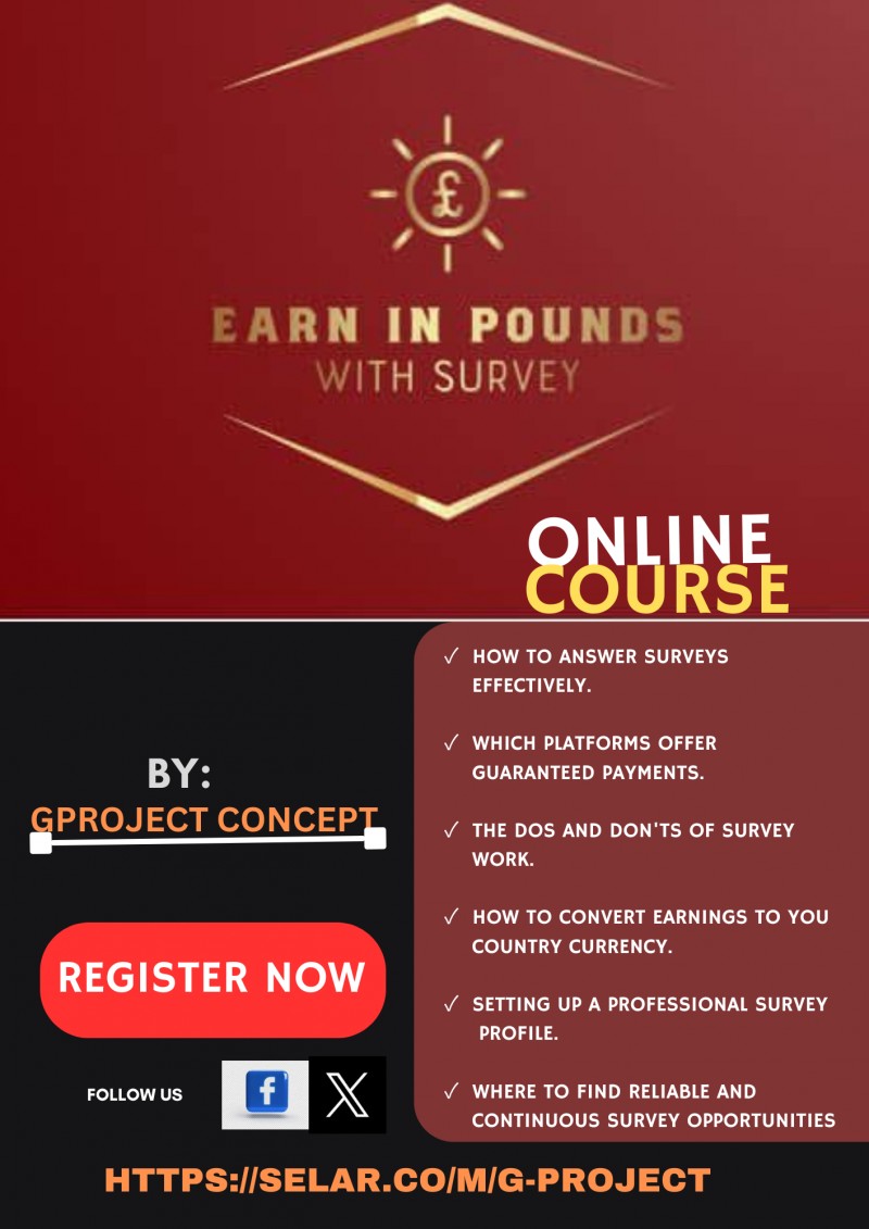 EARN IN POUNDS BLUE PRINT