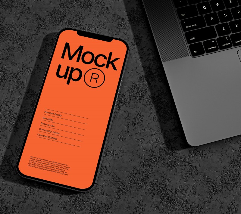 Phone and Laptop Mockup