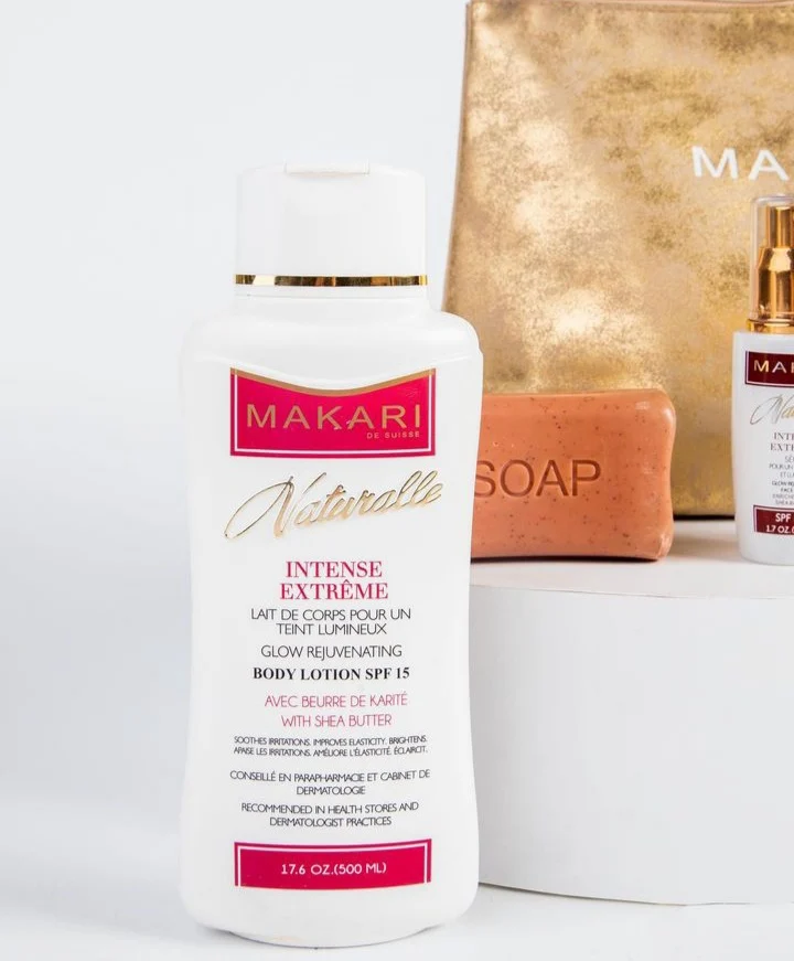 Makari - Lait corporel intense et extrême Naturalle 500 ml