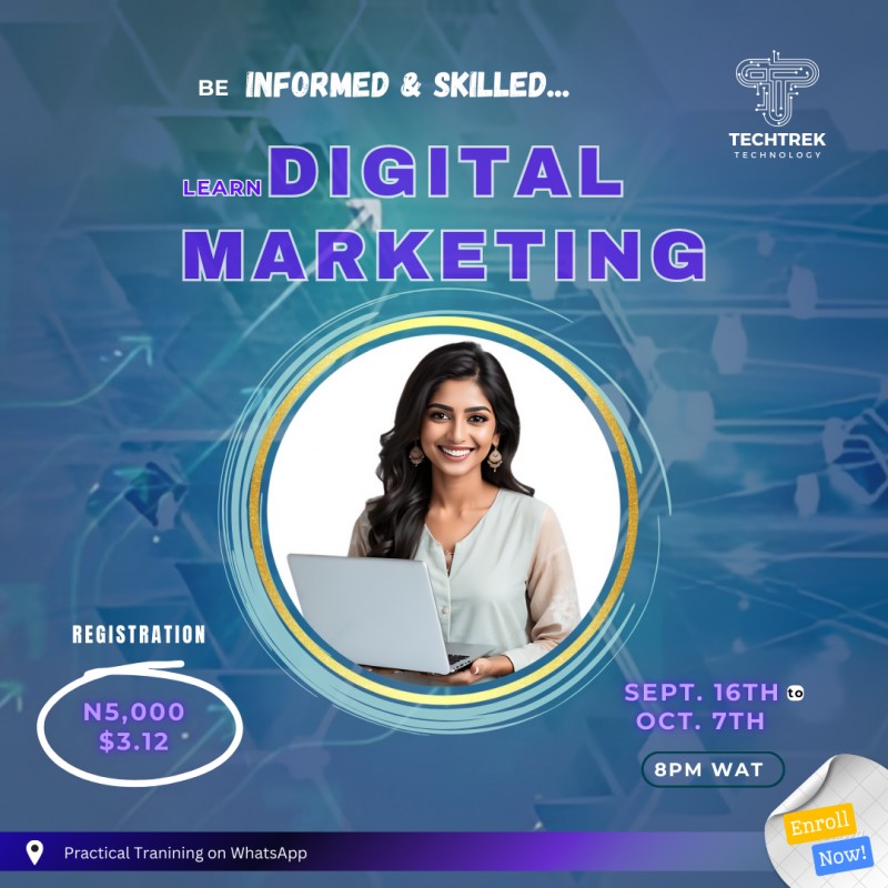 TECHTREK DIGITAL MAKETING COURSE