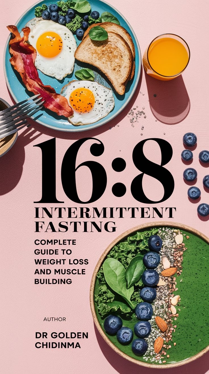 16:8 INTIMITTENTE FASTING; The Complete Guide To Weight Loss, and Muscle Building.