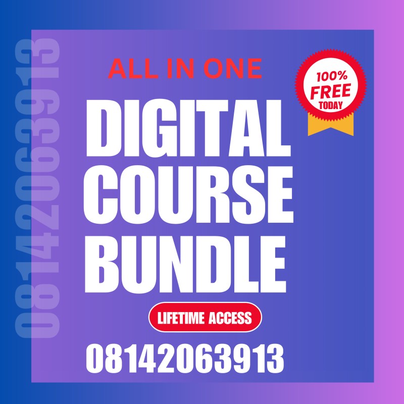 Get DIGITAL COURSE BUNDLE by Great Digital Academy on Selar