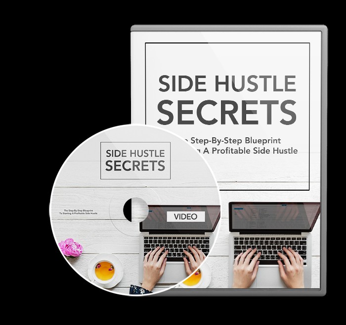 Side Hustle Secrets - Course (E-book, Videos, Audiobook, Checklist, Presentation Slide)