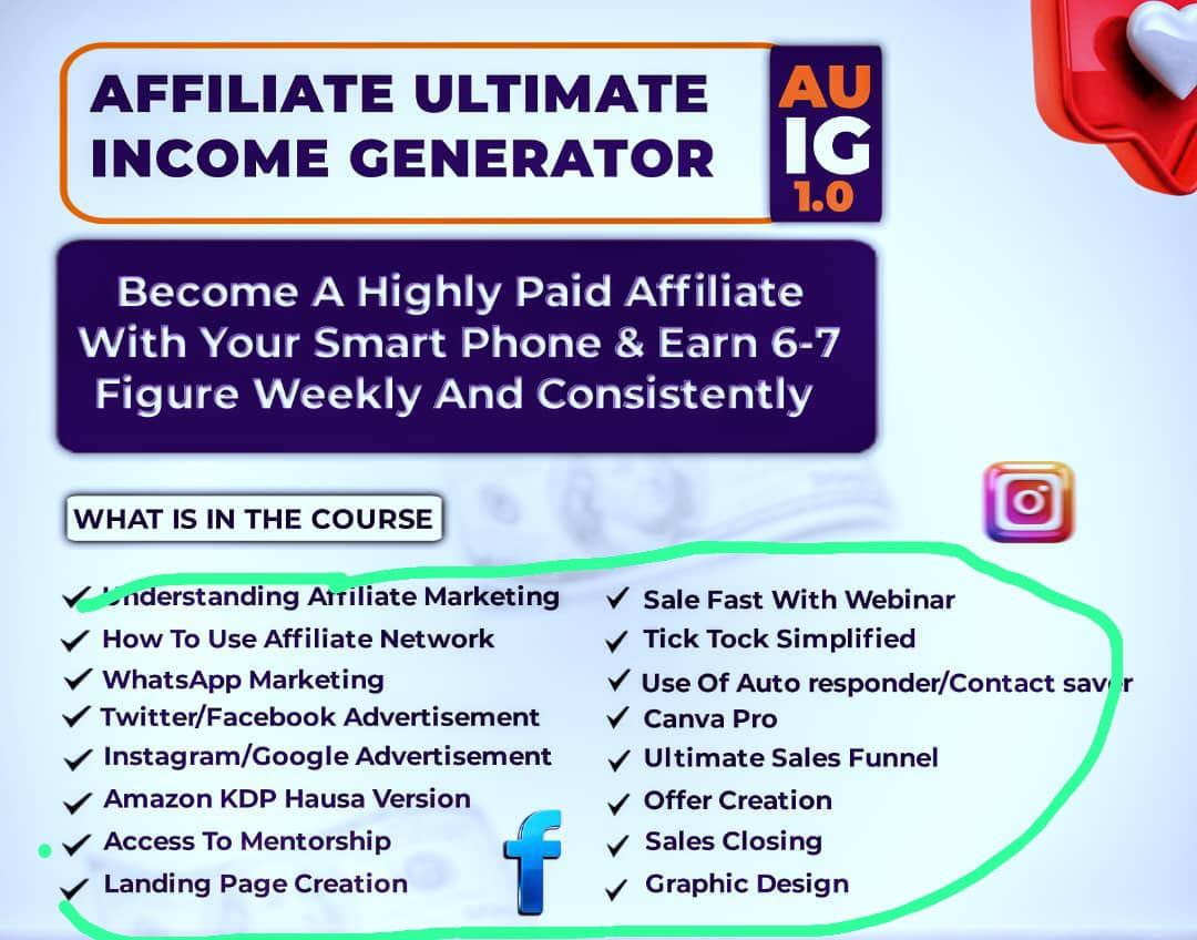 Buy Affiliate marketing for arewa by Sadiq jafar on Selar