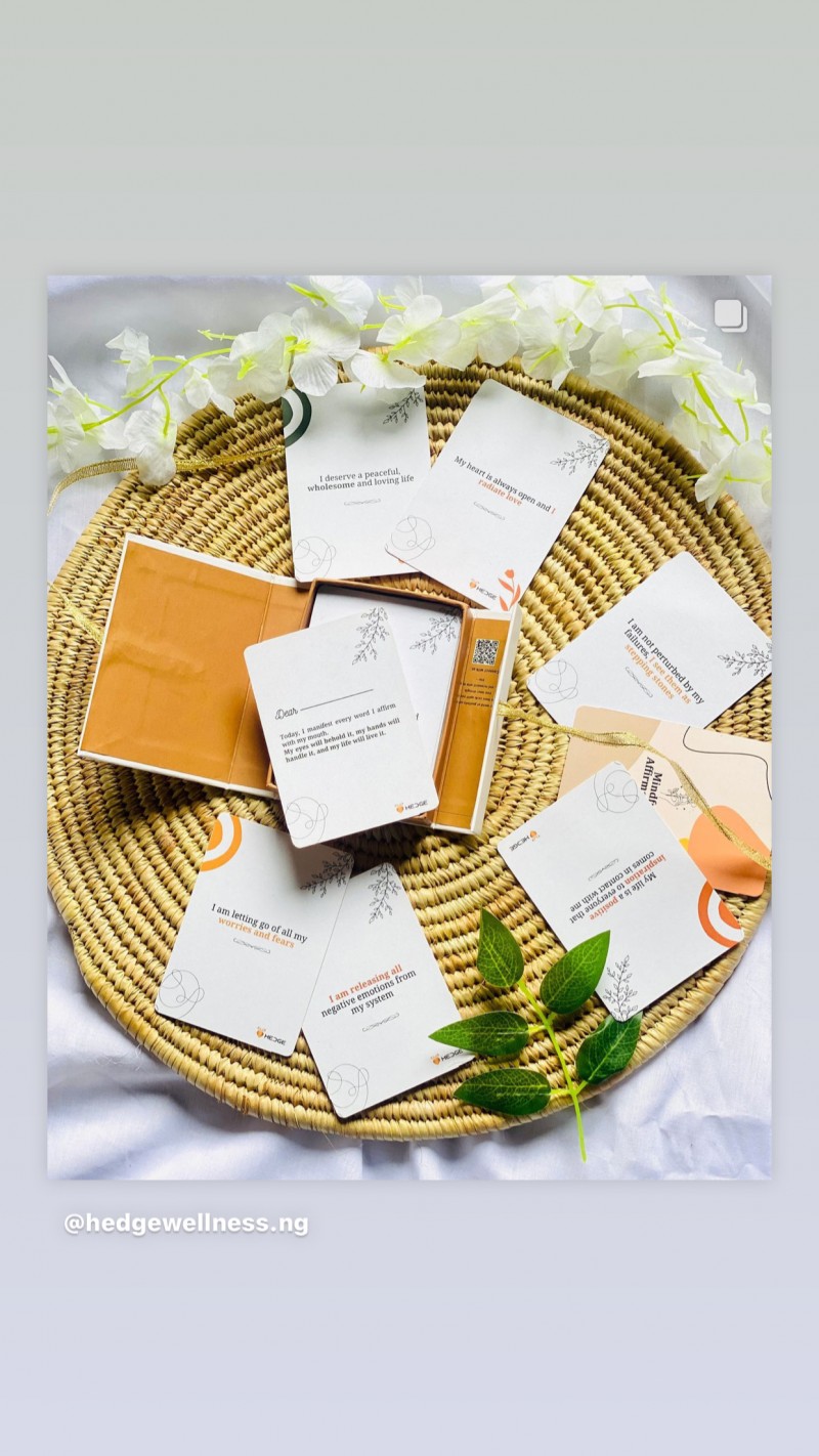 Positive affirmation cards