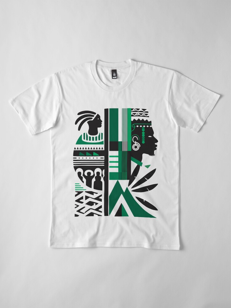 Abstract African Art Classic T-Shirt - Print on Demand