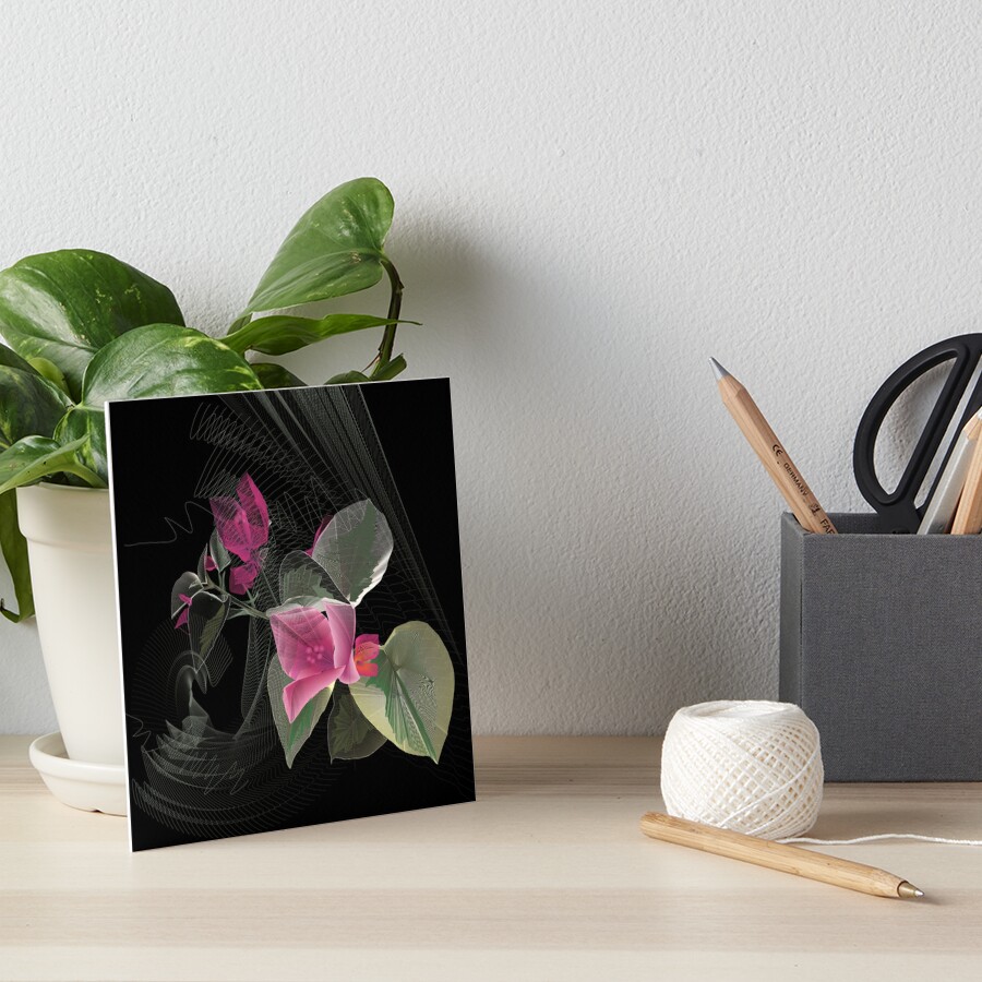 Bougainvillea Flower Original Stretched Canvas Art