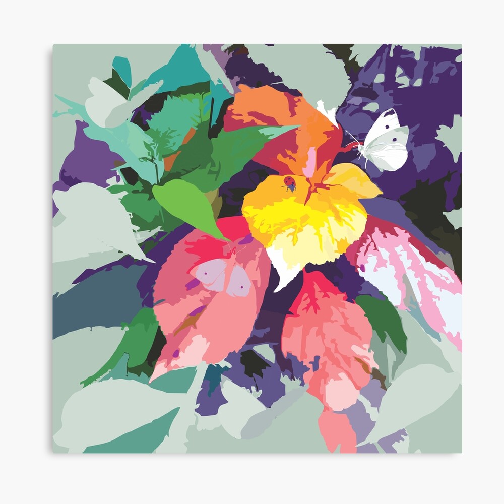 Nature's Palette Stretched Canvas Art